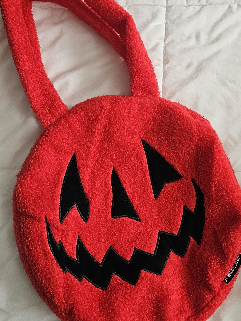 A BLACKSTAR Red Pumpkin Tote bag